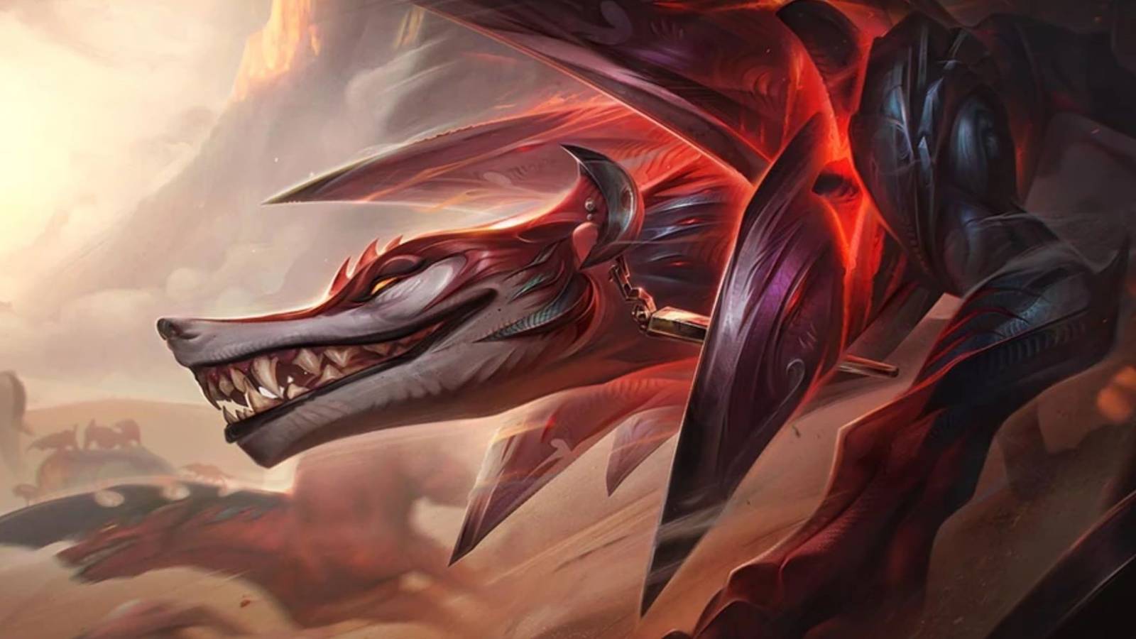 League of Legends Naafiri Splash Art