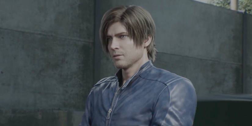 Leon in Resident Evil Death Island