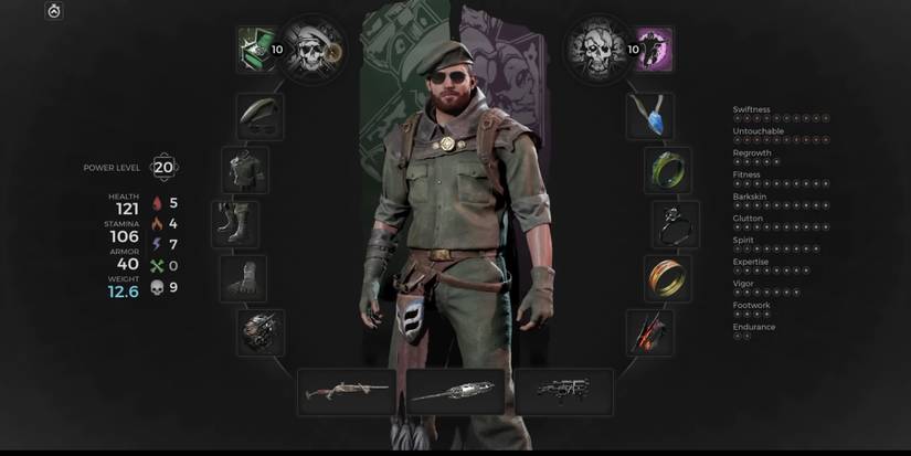 The required loadout for players to access the Corrupted Biome and earn the Archon Archetype