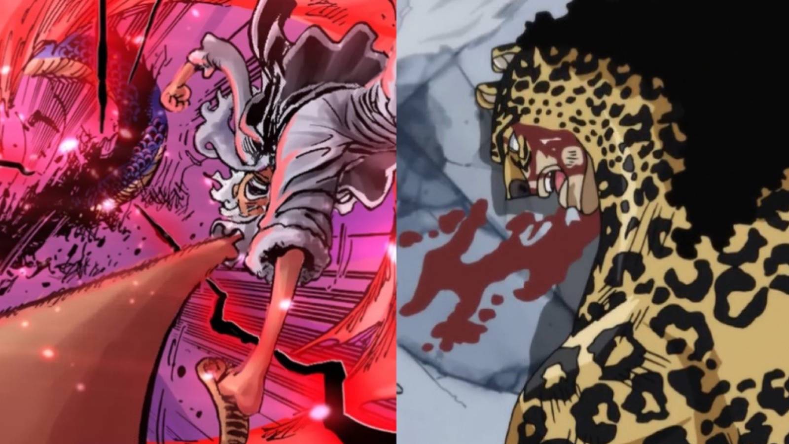 luffy kaido rob lucci one piece