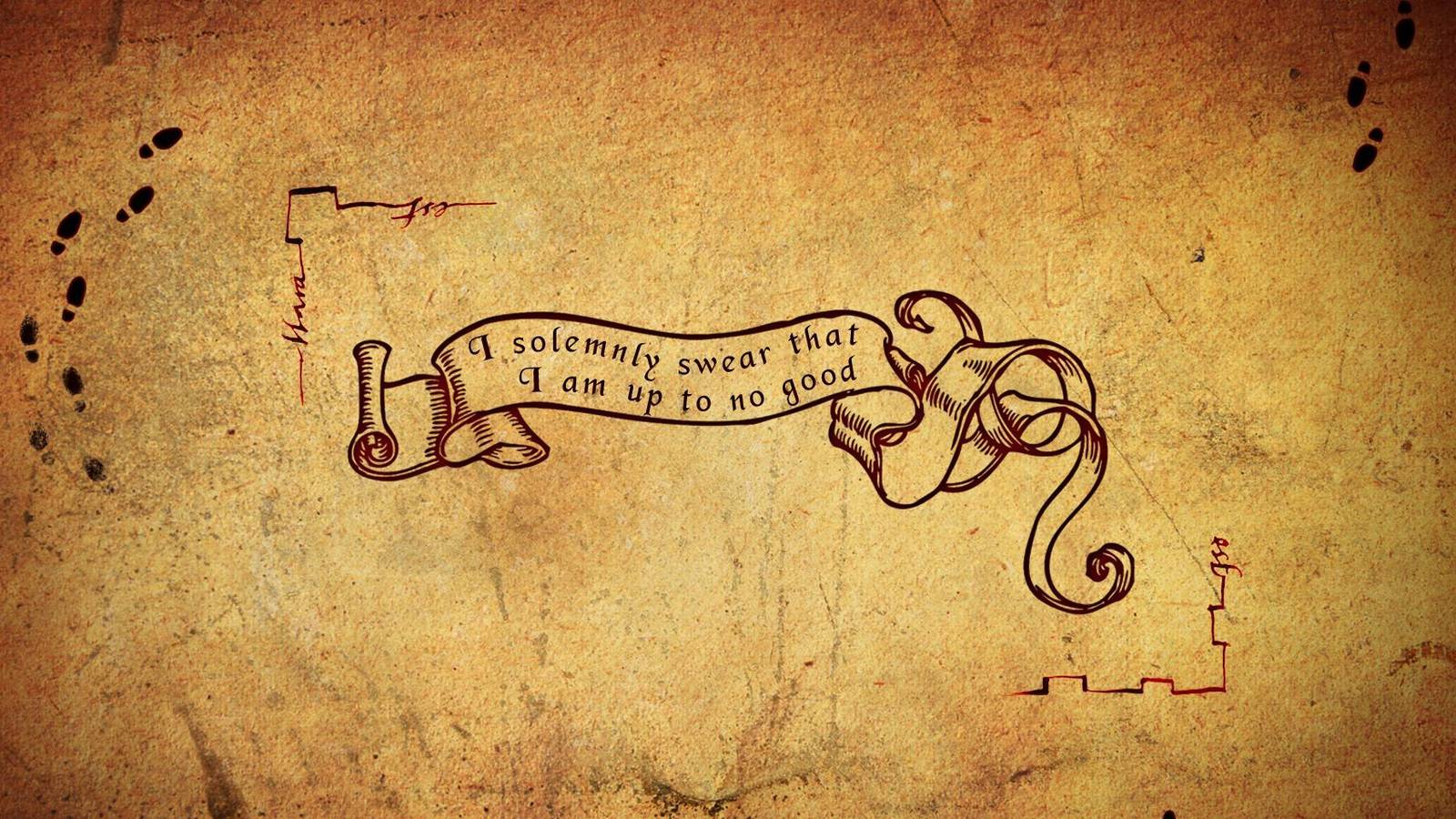 Marauder's Map I solemnly swear I am up to no good