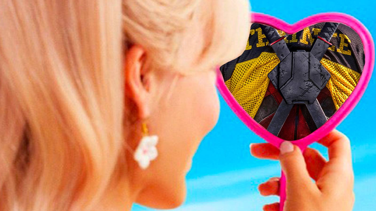 Margot Robbie Barbie Ryan Reynolds Deadpool