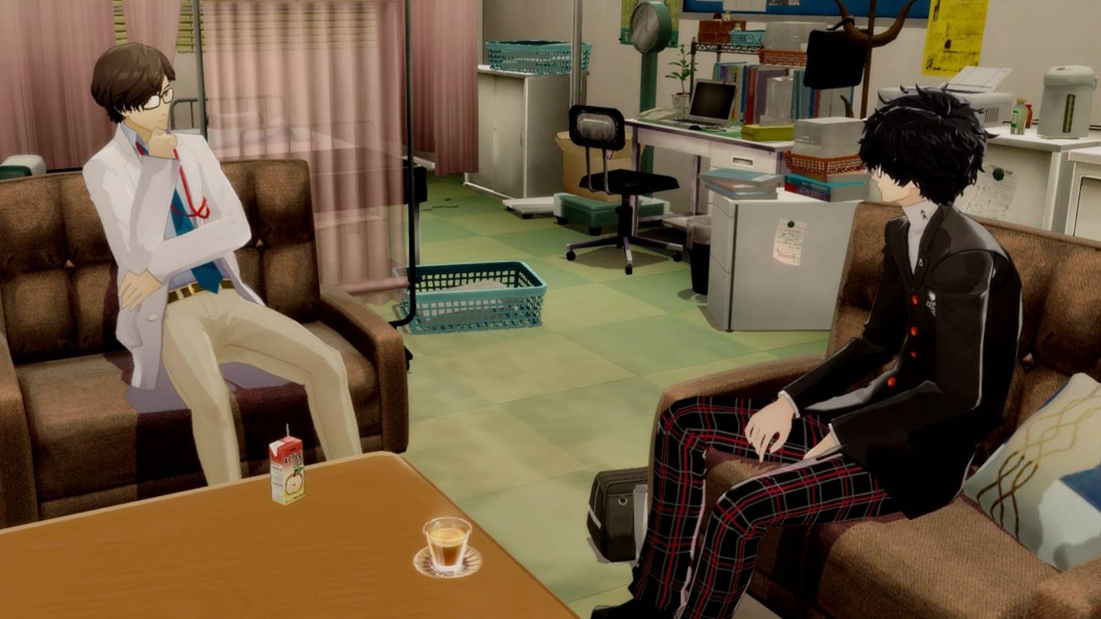 persona 5 royal takuto maruki joker councillor confidant scene