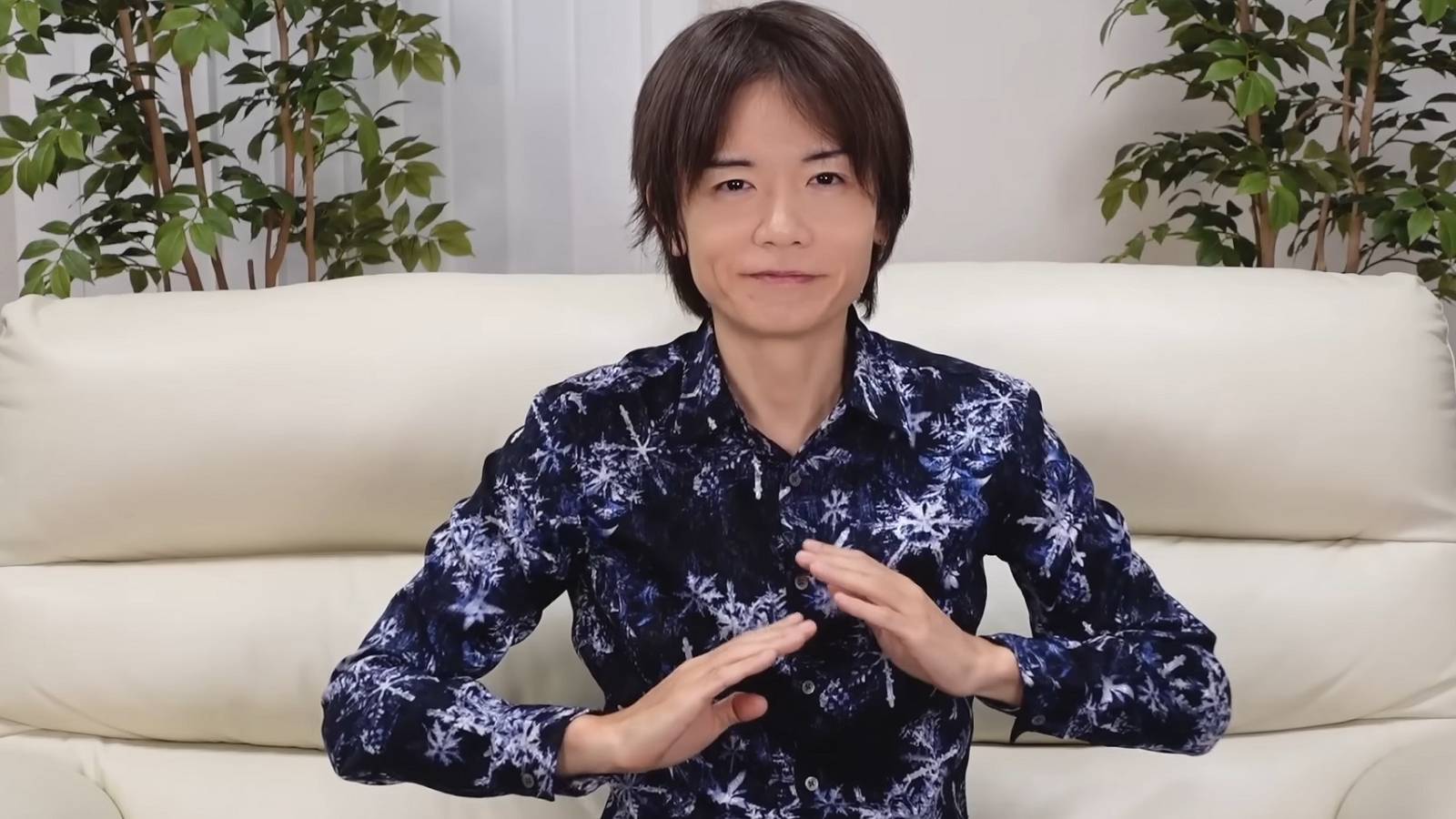 Masahiro Sakurai screenshot Smash Ultimate