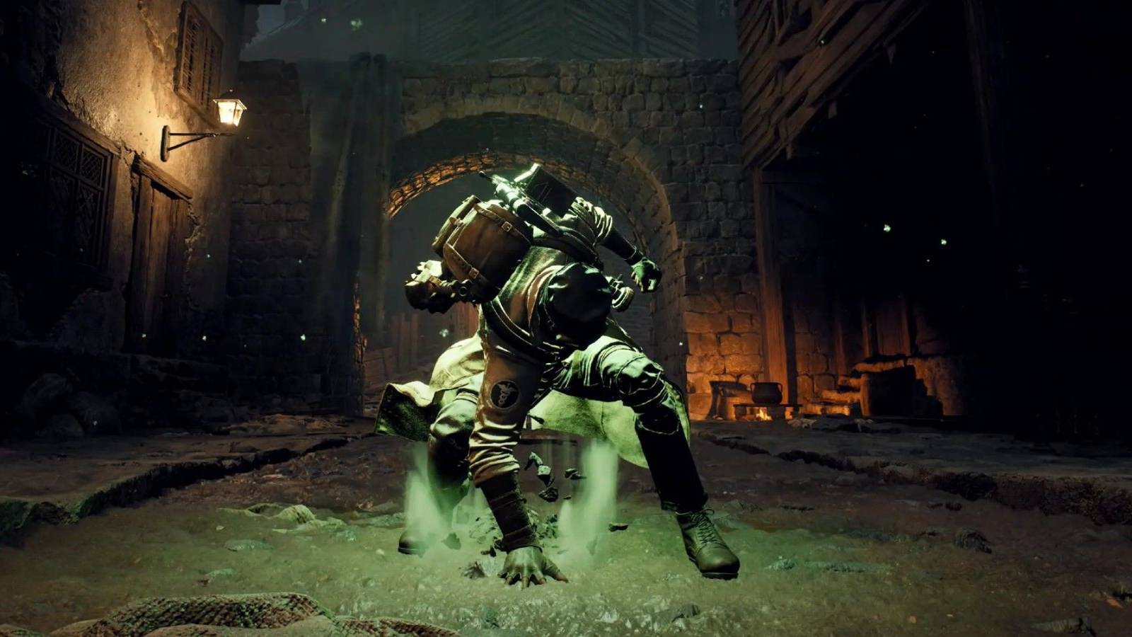 The Medic Archetype using its Wellspring skill in Remnant 2