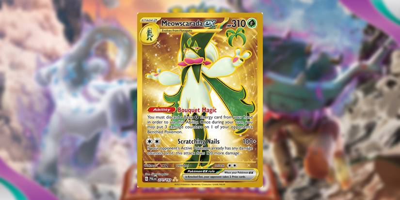 hyper rare meowscarada ex