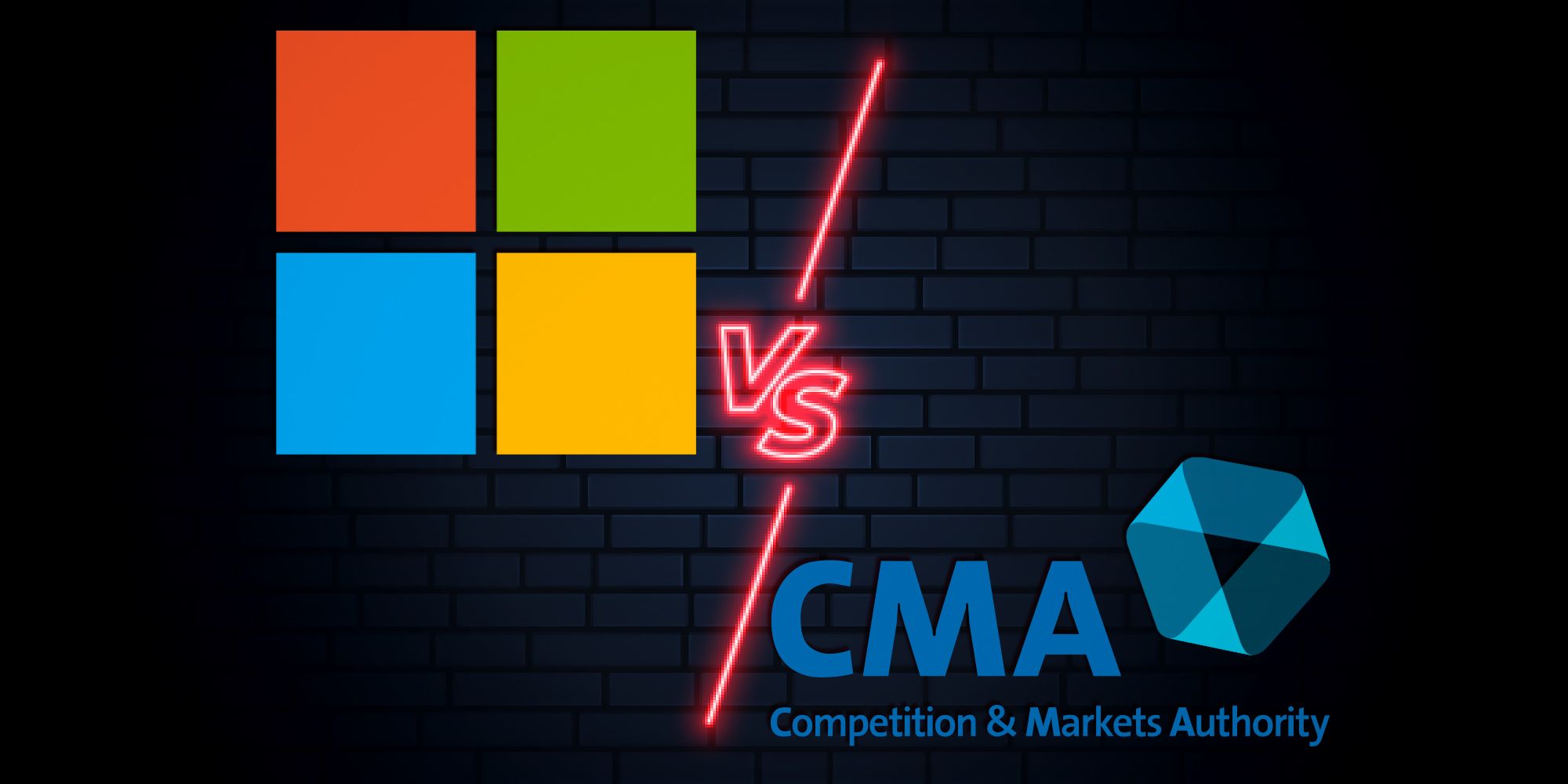 Microsoft vs Competition and Markets Authority versus screen