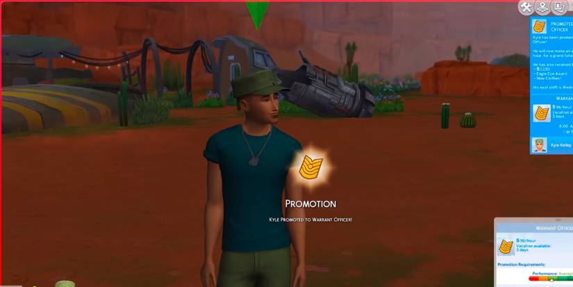 military career sims 4