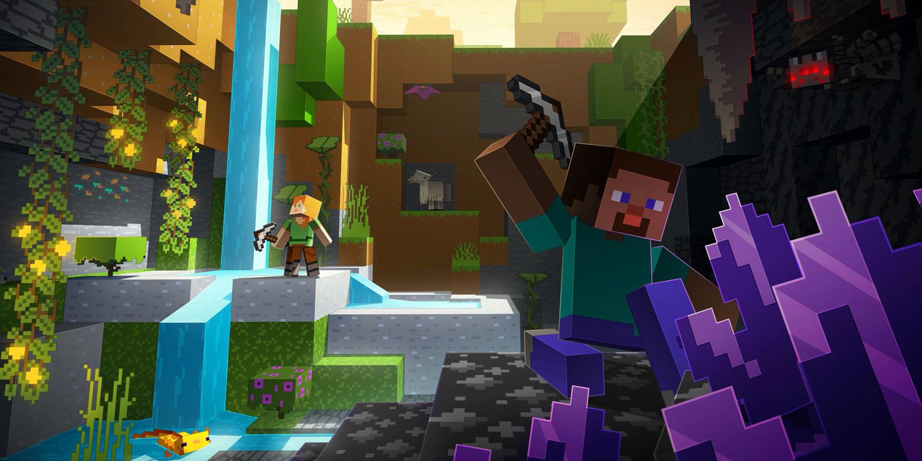 minecraft ores wallpaper