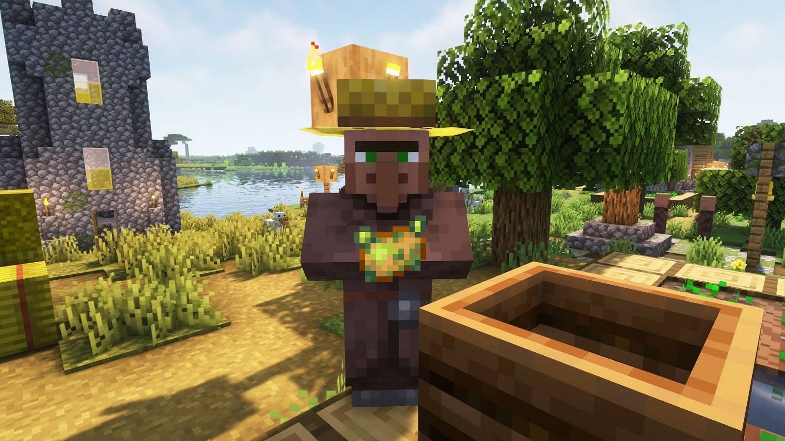 Minecraft Farmer Potato