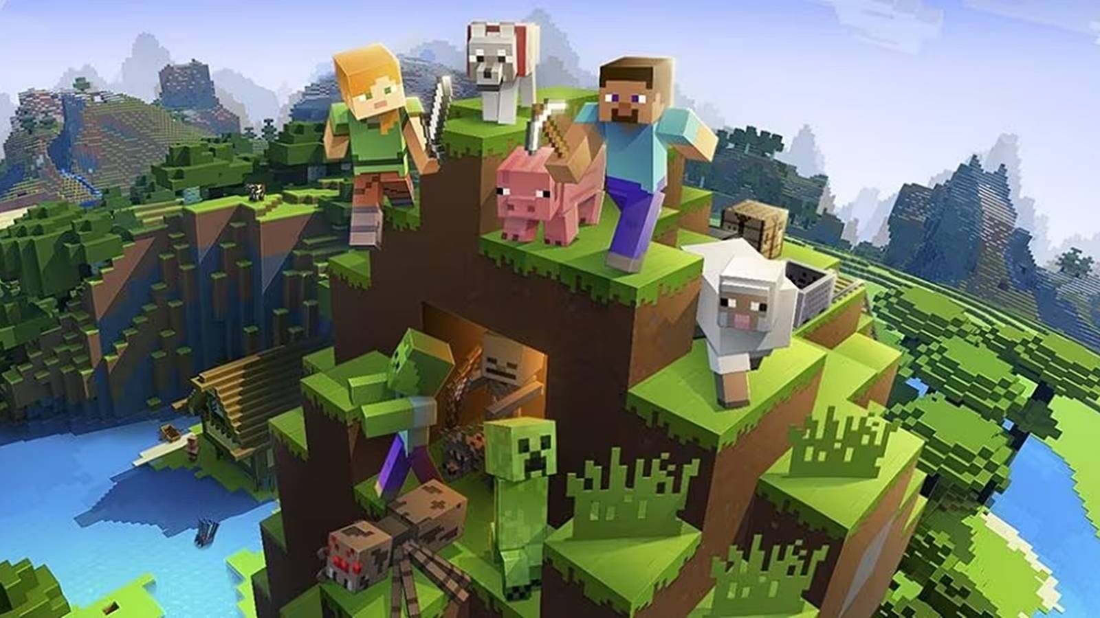 minecraft key visual
