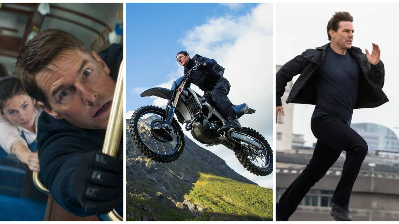 tom cruise stunts in mission impossible dead reckoning part one