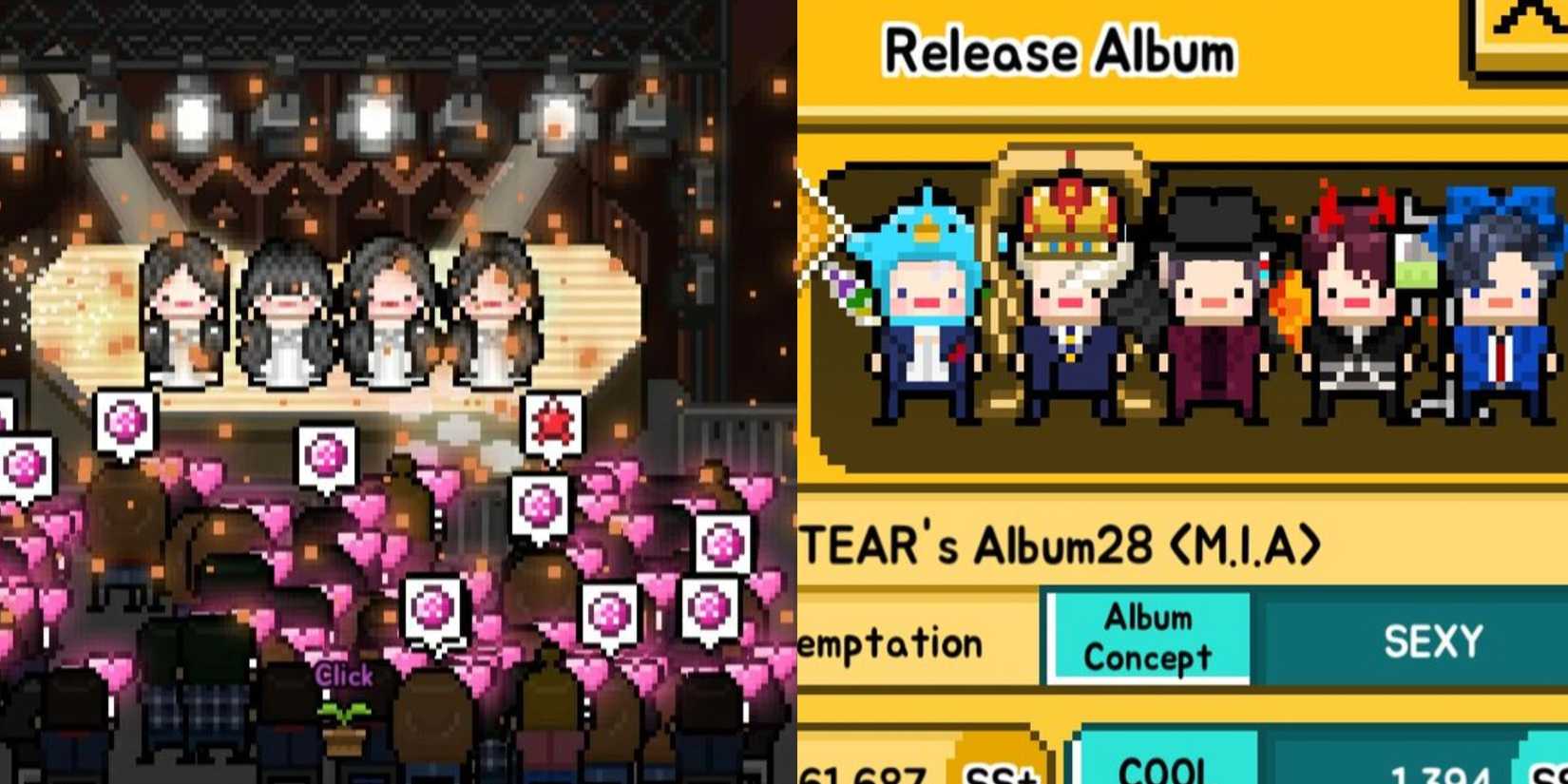 Monthly Idol concert and P-level album release