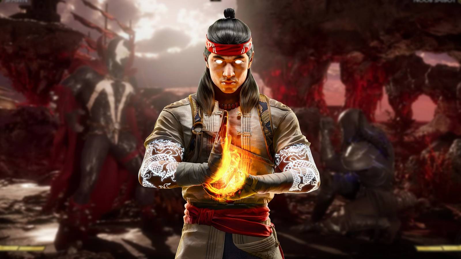 Mortal Kombat 11 Spawn Fight x Liu Kang