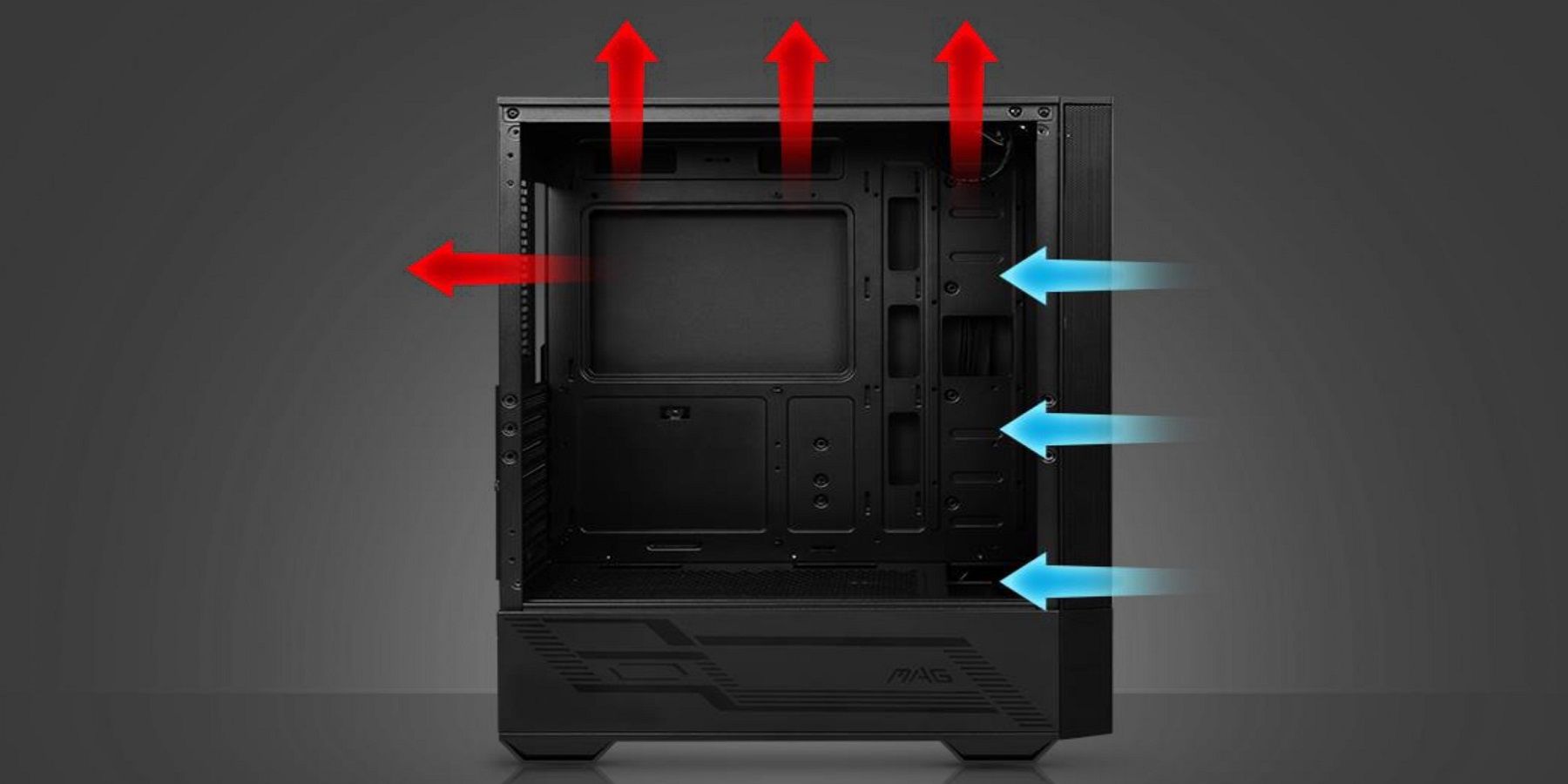 MSI Mag Forge 112R Cooling