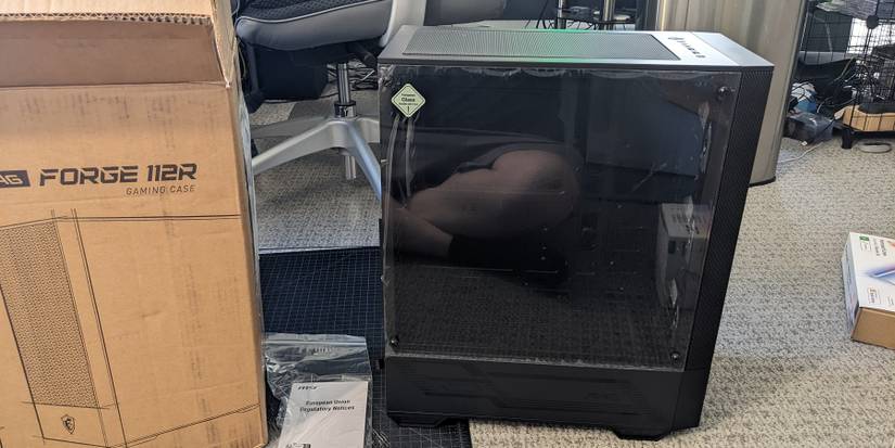 MSI Mag Forge 112R Package Side Shot Glass