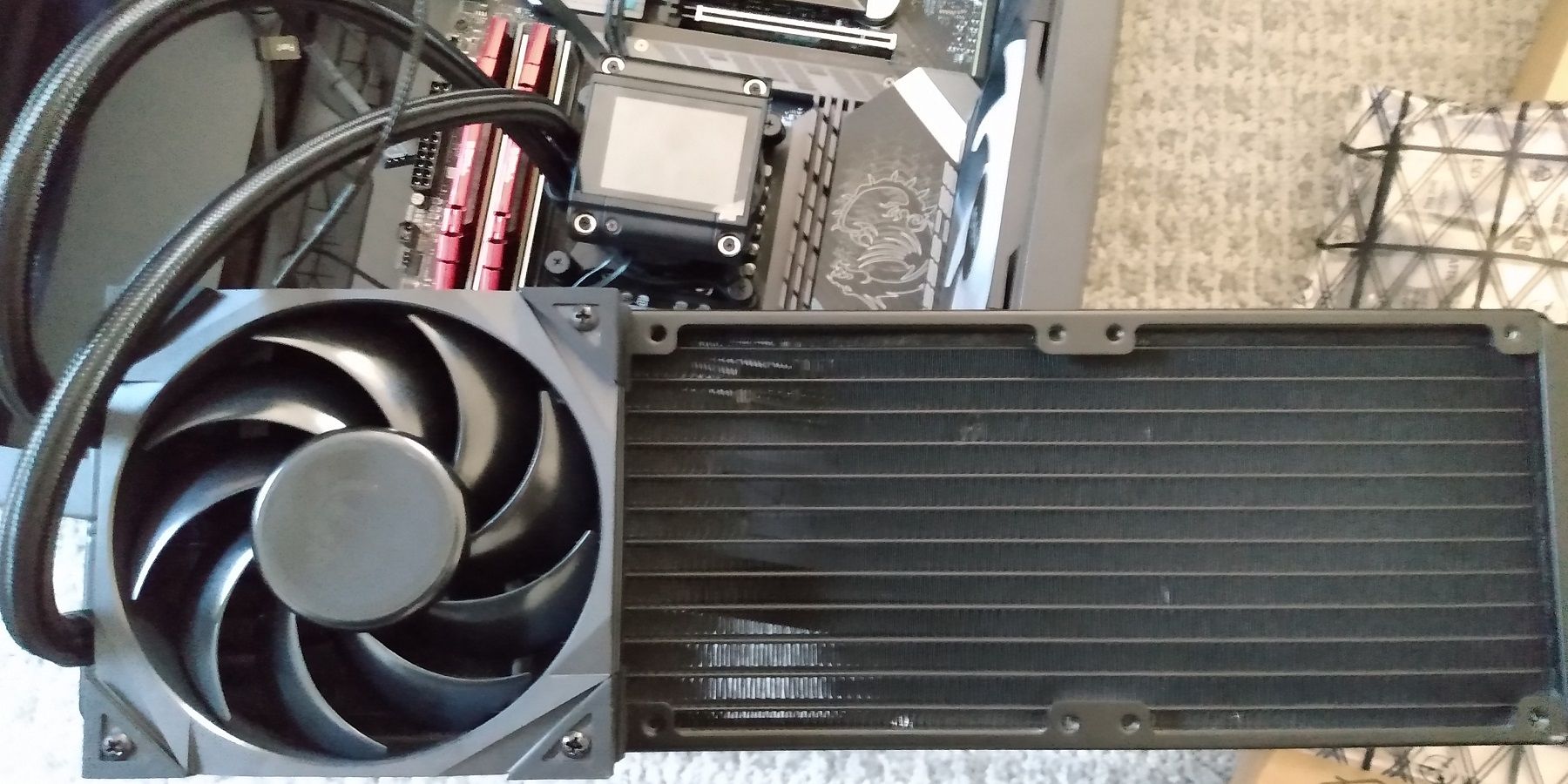 MSI S360 Fan Installation