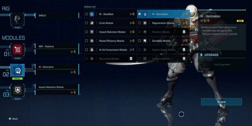 The best modules for a Murasame Exosuit build in Exoprimal