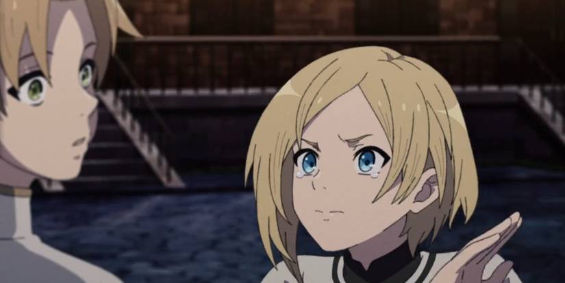 Mushoku Tensei II Ep3 Sara slaps Rudeus