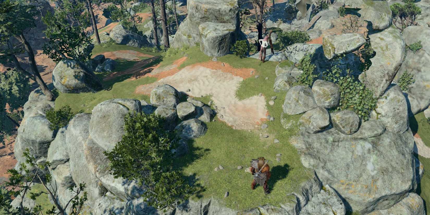 nadira's loaction on ridge with bugbear