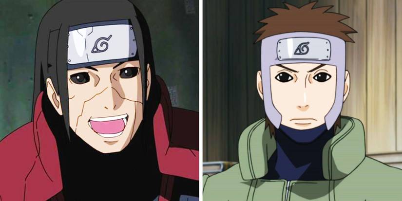 Naruto Hashirama Yamato Smile Stern