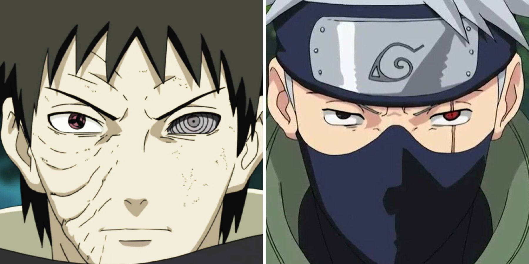 kakashi vs obito uchiha