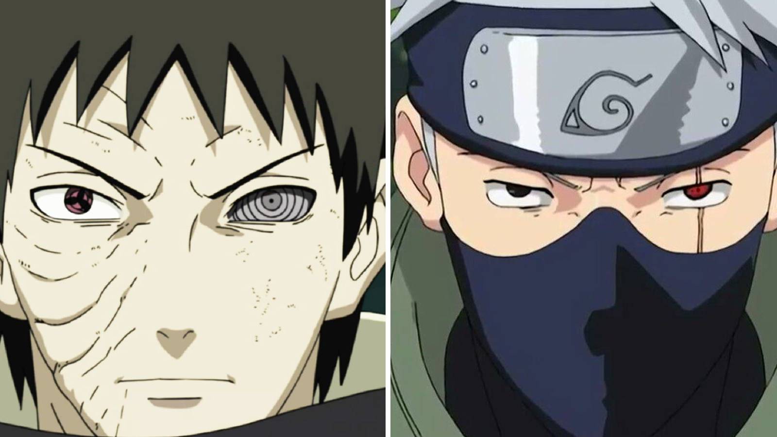 Naruto Obito Uchiha Kakashi Hatake