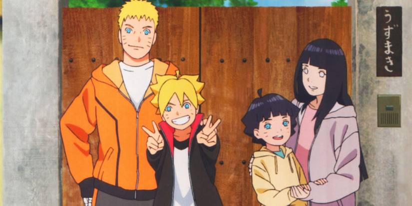 Naruto's family in Boruto