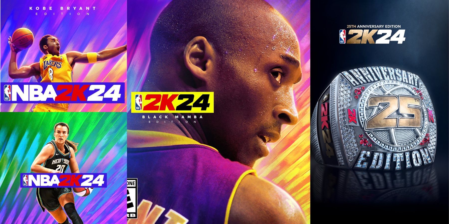 NBA 2K24 Editions Covers