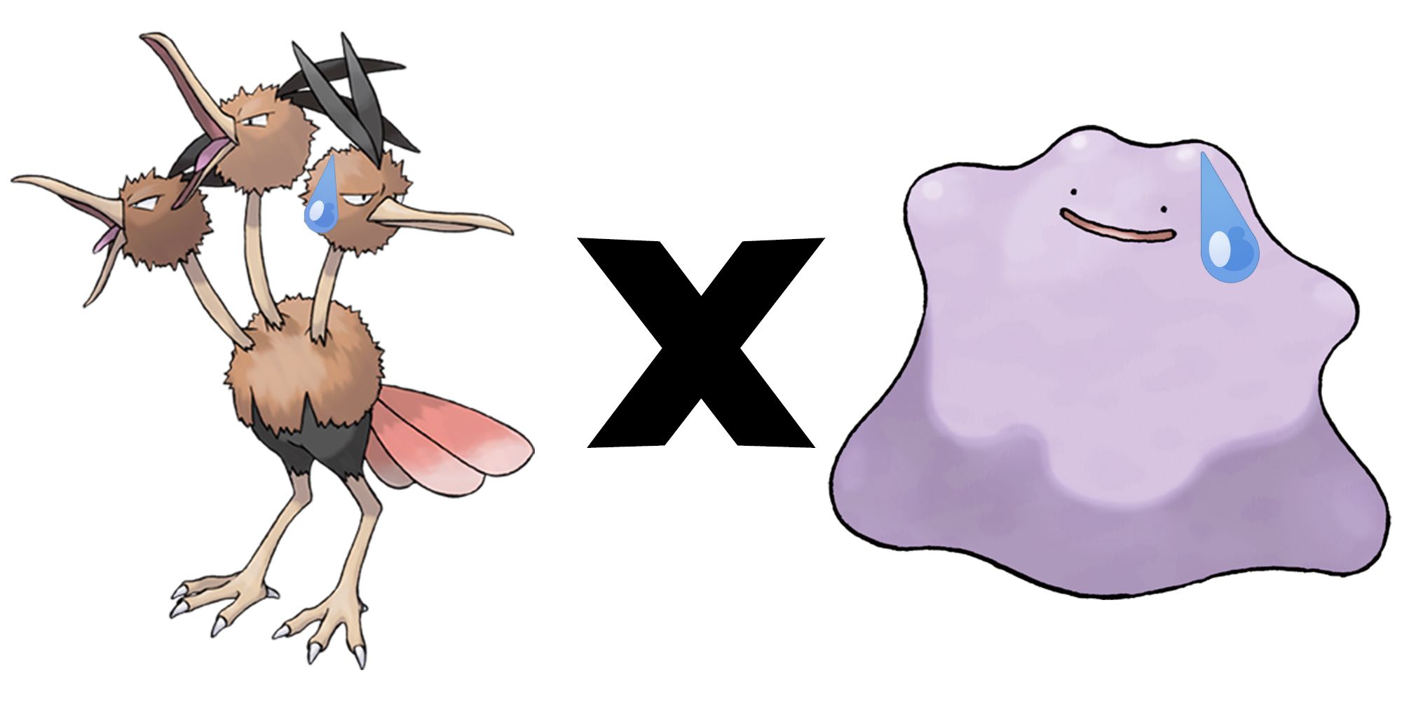 Pokemon Fan Shares Disturbing Dodrio and Ditto Fusion Art