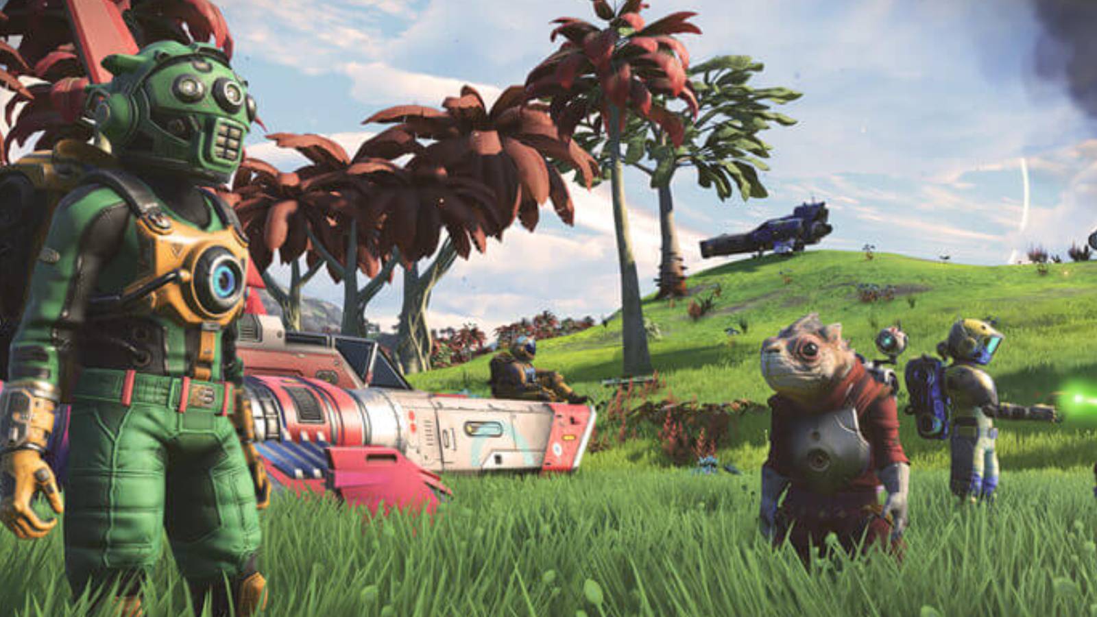 An image showcasing the vast world of No Man's Sky.