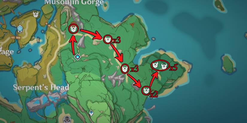 nobushi location 8 in genshin impact