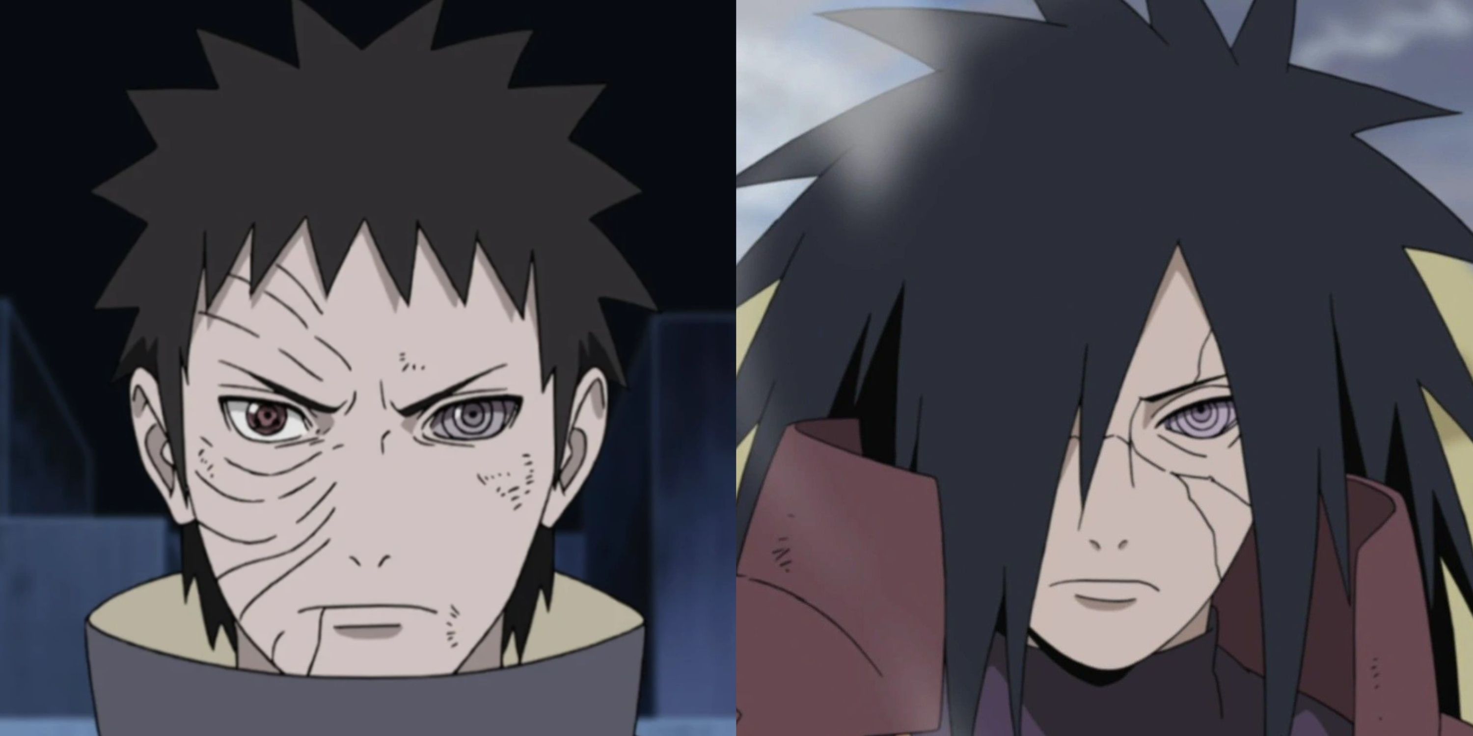 madara and obito side by side