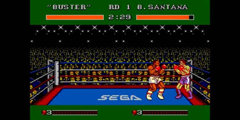James Buster Douglas Knockout Boxing Sega Master System