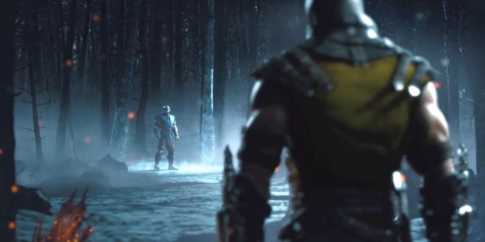 Scorpion And Sub-Zero Facing Off In The Mortal Kombat X Trailer