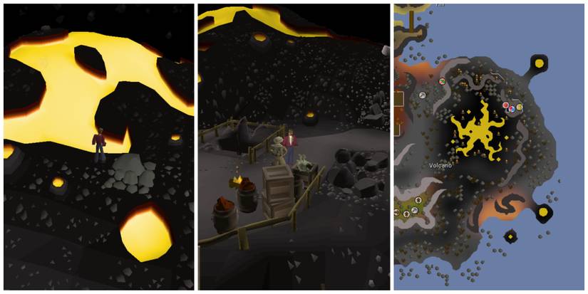 Old School RuneScape Volcanic Mine