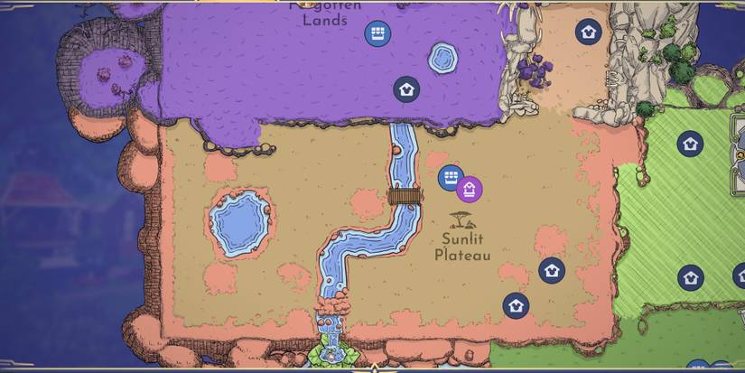 sunlit plateau in disney dreamlight valley