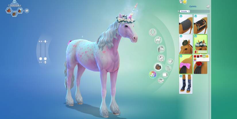 outfits for unicorn in the sims 4