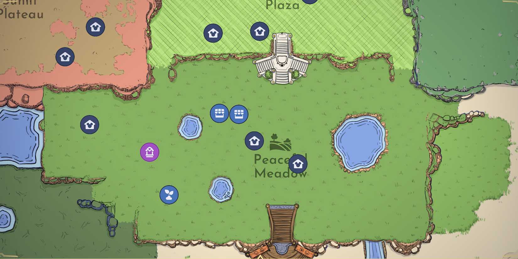 peaceful meadow in disney dreamlight valley