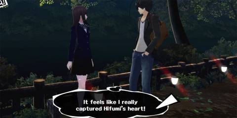 Persona 5 Royal - Joker Hyping Himself Up About The Gift He Gave Hifumi
