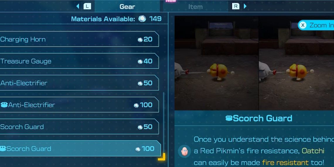 Pikmin 4 Raw Material Uses