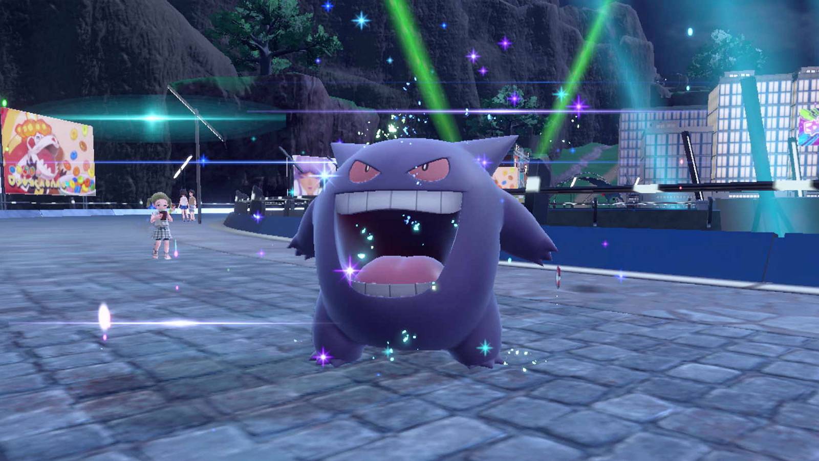 Pokemon Scarlet & Violet how to get Haunter via NPC trade.