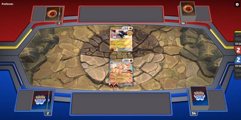 Pokémon TCG Live card battle