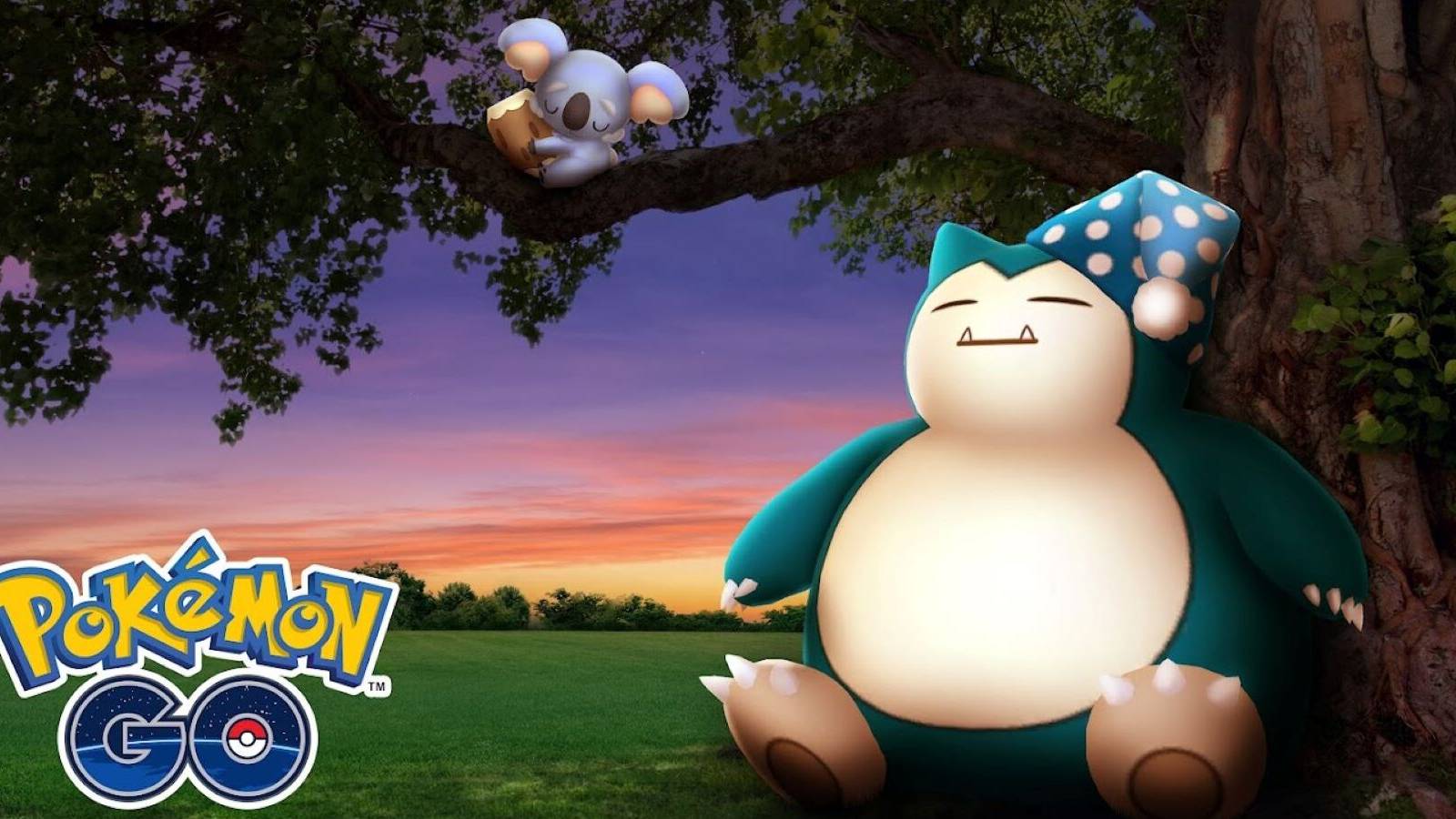 image showing the nightcap snorlax debut in pokemon go.
