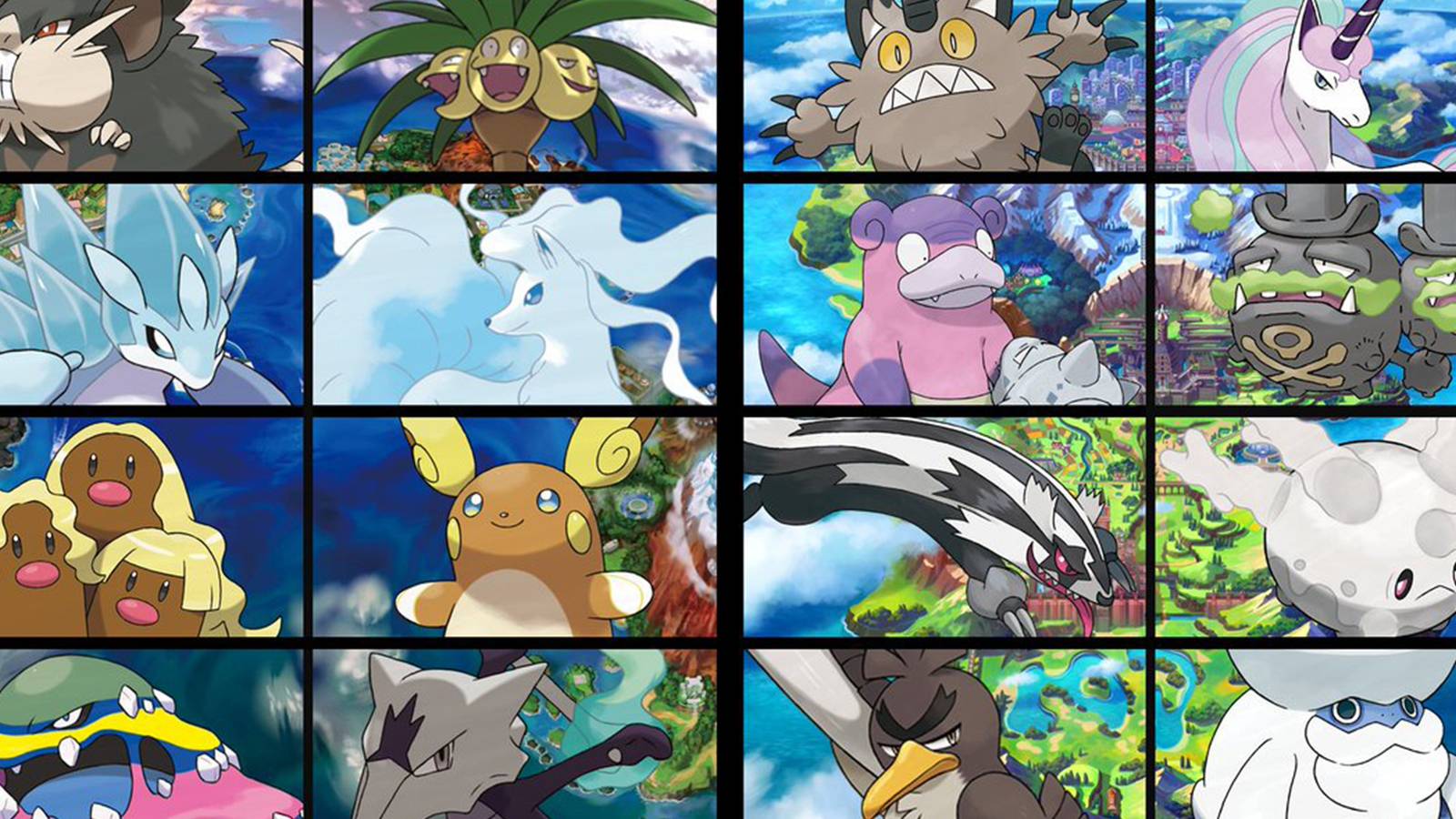 Pokemon Regional Variants