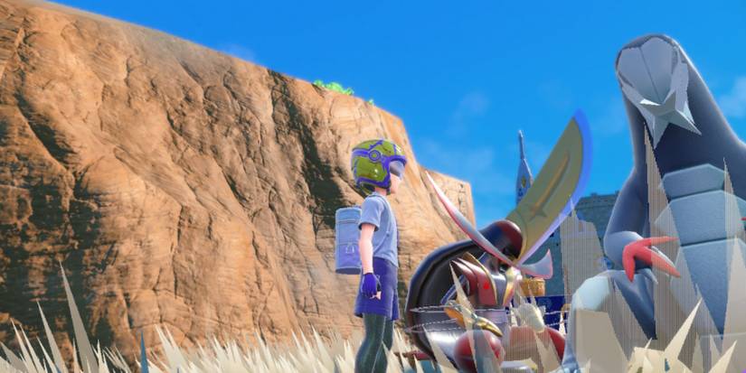 pokemon scarlet and violet kingambit baxcalibur sleeping