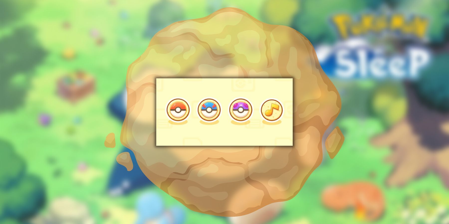 image showing biscuit icons in pokemon sleep.