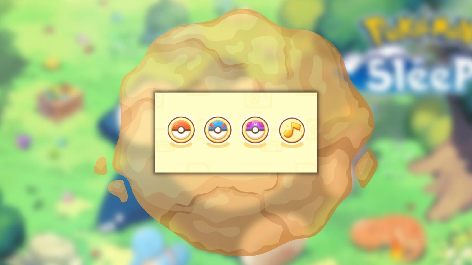 image showing biscuit icons in pokemon sleep.