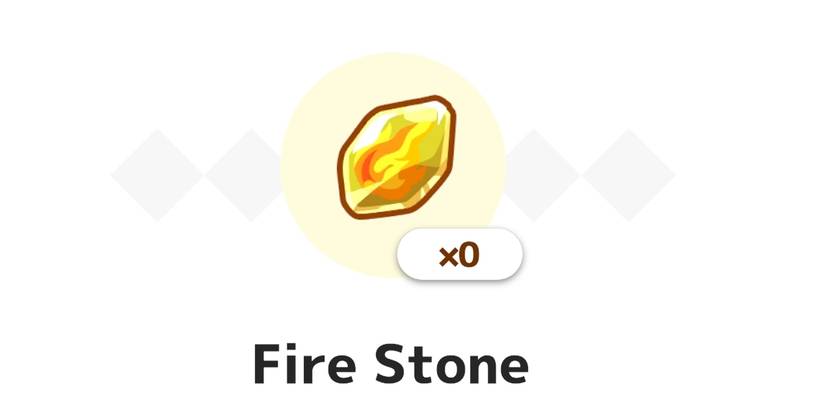 Pokemon sleep fire stone location