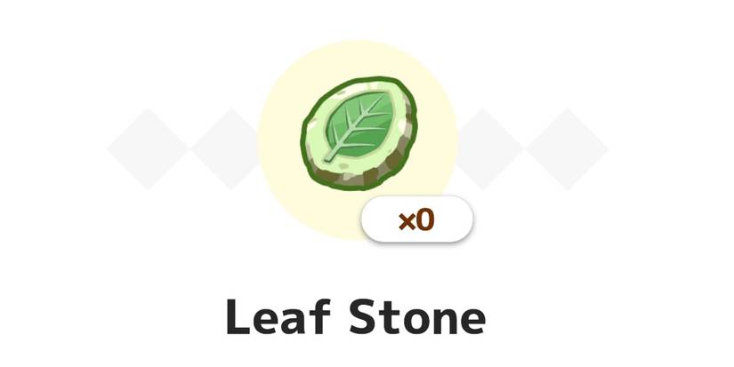 Pokemon sleep leaf stone location